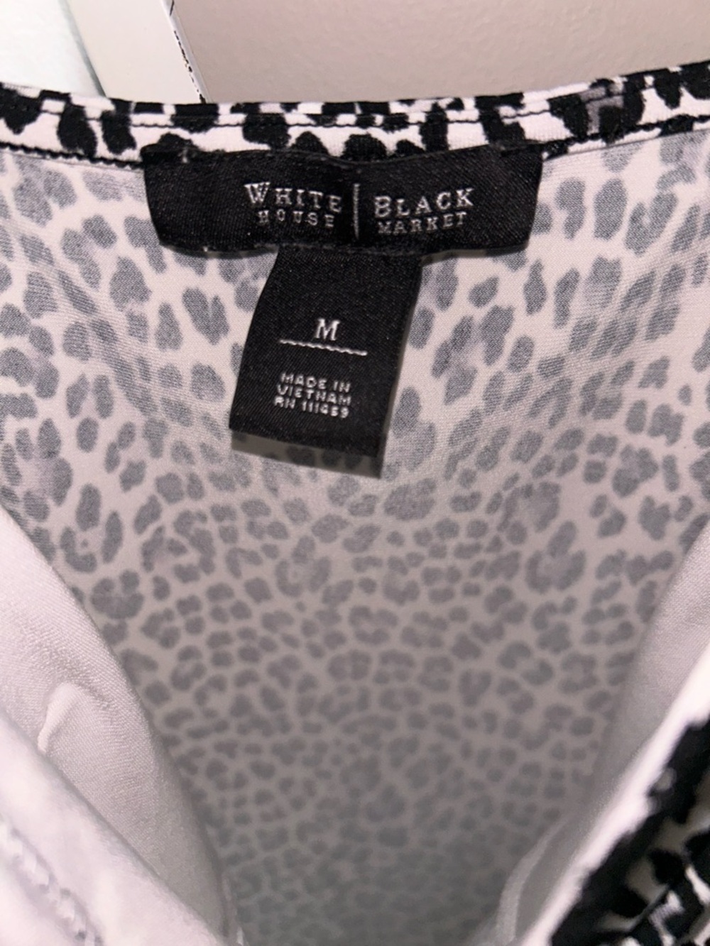 3x White House Black Market WHBM Mixed Print Lace-Trim Cami Tank Top Lot - Picture 5 of 10